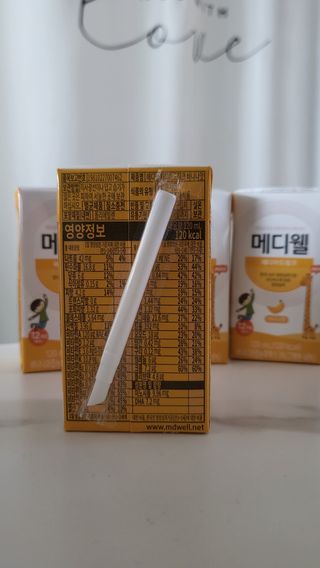 메디웰 페디아드링크 미니 바나나맛 — 5점을 준 리뷰어가 2022년 5월 올린 사용 사진