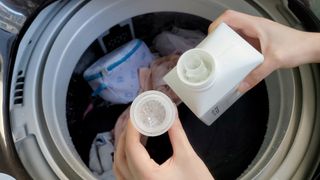 (주)바른양품 바른양품 친환경 세탁세제 1L — 5점을 준 리뷰어가 2022년 2월 올린 사용 사진