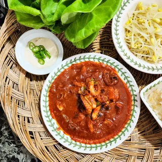 [푸딩팩토리] 불맛양념 쭈꾸미볶음 300G_엄선한 쭈꾸미원물과 양념이 신의 한수! — 5점을 준 리뷰어가 2022년 9월 올린 사용 사진