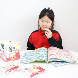 폭신 쫄깃 식감 로맨스, 몽키나나 젤리 8봉지 — 5점을 준 리뷰어가 2021년 3월 올린 사용 사진