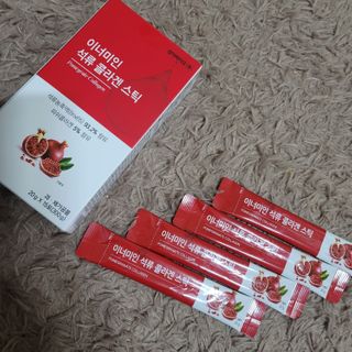 이너미인 석류 콜라겐 스틱 — 4점을 준 리뷰어가 2021년 1월 올린 사용 사진