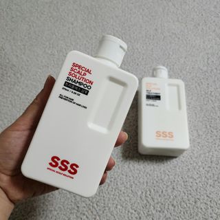 트리플에스 탈모 샴푸 275ml + 실크 트리트먼트 275ml — 5점을 준 리뷰어가 2021년 4월 올린 사용 사진