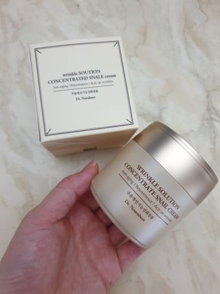 Dr.느루벗 느루벗 링클 솔루션 콘센트레이트 스네일 탄력 달팽이 크림 80g — 5점을 준 리뷰어가 2021년 3월 올린 사용 사진