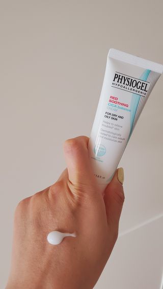 피지오겔 레드수딩 시카밸런스 크림 50ml — 5점을 준 리뷰어가 2022년 4월 올린 사용 사진