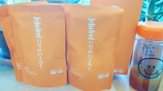JEJUFEEL 리얼바디클렌즈 — 5점을 준 리뷰어가 2022년 8월 올린 사용 사진