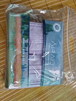 에어에이드 컬러 덴탈 마스크 — 5점을 준 리뷰어가 2021년 8월 올린 사용 사진