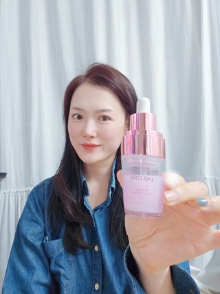 나우 [리브엠] 123억개 엑소좀으로 채운 눈부신 광채, 엑소코어 화이트닝 텐션 앰플 — 5점을 준 리뷰어가 2023년 10월 올린 사용 사진