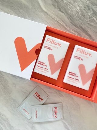 filluv 필럽 필럽 글루타치온 필름 — 4점을 준 리뷰어가 2022년 5월 올린 사용 사진