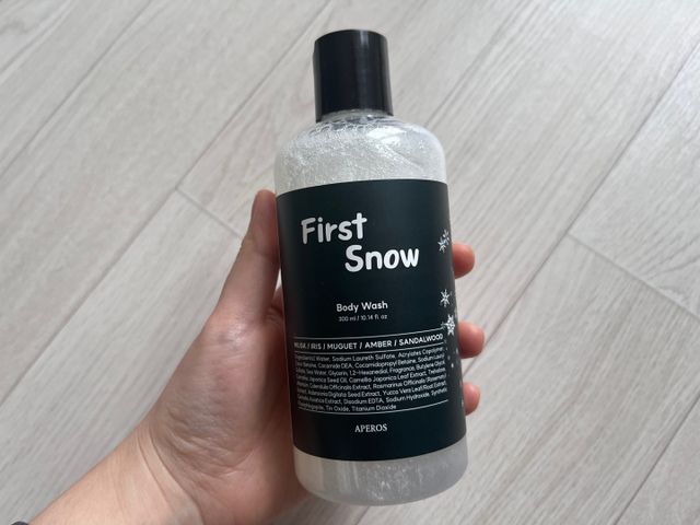 아페로스 퍼스트스노우 바디워시 리뷰 사진