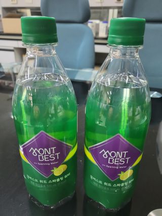 몽베스트 Montbest with Sparkling water Lemon OR Lime 20병(랜덤) — 5점을 준 리뷰어가 2021년 10월 올린 사용 사진