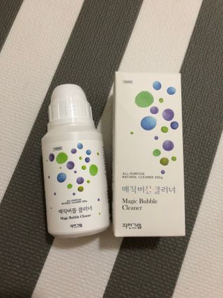 자연그램 매직버블클리너 250g — 5점을 준 리뷰어가 2021년 2월 올린 사용 사진