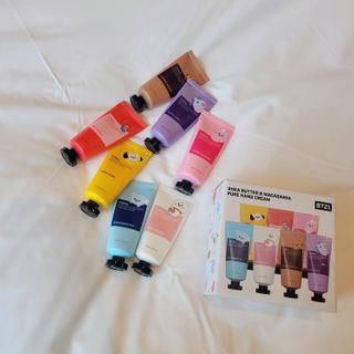 쿤달 BT21 시어버터 앤 마카다미아 퓨어 핸드크림 50ml 7구 기프트 세트 — 5점을 준 리뷰어가 2021년 3월 올린 사용 사진