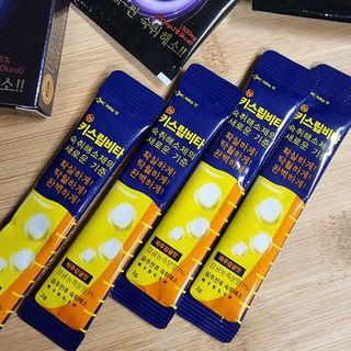 [키스립] 근복적인 숙취원인 해결 숙취해소제 키스립 코드레드487 2팩 & 뉴키스립비타 1box  set — 4점을 준 리뷰어가 2021년 11월 올린 사용 사진