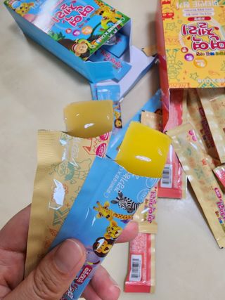 다나음 셀렌에 빠진 아연면역젤리 열대과일맛+사과맛 — 5점을 준 리뷰어가 2023년 4월 올린 사용 사진