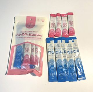 비쥬프렌즈 플랜 츄츄&건강 코어(장/관절/피모 분말) — 5점을 준 리뷰어가 2022년 9월 올린 사용 사진