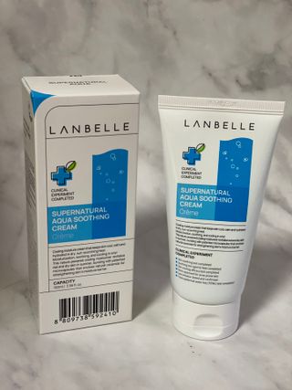 랑벨 수퍼내츄럴 아쿠아 수딩 크림 100ml — 5점을 준 리뷰어가 2022년 5월 올린 사용 사진