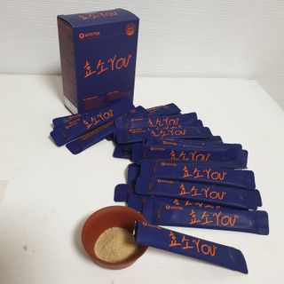 [푸름웰니스] 아포텍 효소 YOU 1개월3g 30포 — 5점을 준 리뷰어가 2021년 10월 올린 사용 사진