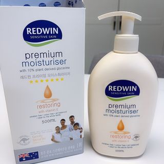 H365 Redwin Premium Moisturiser 레드윈 프리미엄 모이스춰라이저 500ml — 5점을 준 리뷰어가 2021년 4월 올린 사용 사진