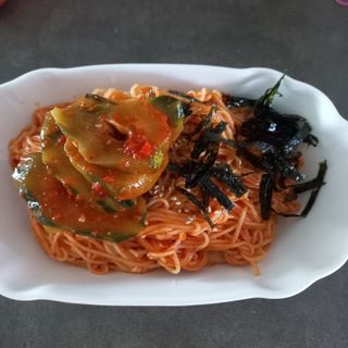 [한면원] 비빔국수 2인분 — 5점을 준 리뷰어가 2022년 7월 올린 사용 사진