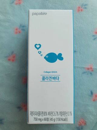 파파비오랩 승무원 콜라겐 콜라겐바다 — 5점을 준 리뷰어가 2021년 1월 올린 사용 사진