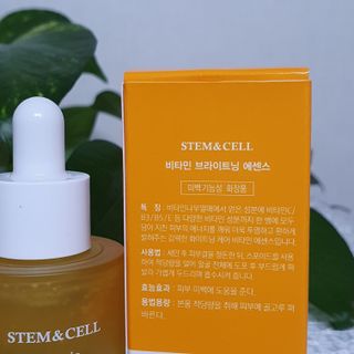 체르엠 스템앤셀 비타민 브라이트닝 에센스 30ml 1개 — 5점을 준 리뷰어가 2021년 8월 올린 사용 사진