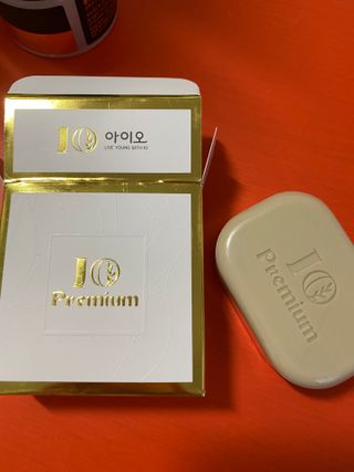 아이오 프리미엄 크림버블 락토골드 — 4.5점을 준 리뷰어가 2021년 5월 올린 사용 사진