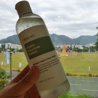 나나스킨 하이드로릴렉싱토너 — 5점을 준 리뷰어가 2021년 5월 올린 사용 사진