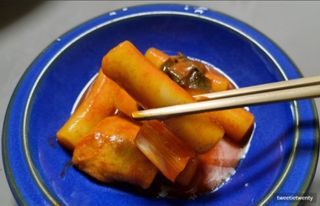 응큼떡볶이 — 3.5점을 준 리뷰어가 2021년 3월 올린 사용 사진