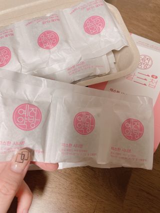 예진약방 그날을 위한 맞춤형 한방 건강식품 (4종) — 5점을 준 리뷰어가 2022년 7월 올린 사용 사진