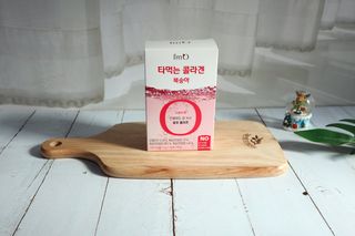 [음료수 대신 가능!]  빠르게 흡수되는 아임오 타먹는 콜라겐 1박스 — 5점을 준 리뷰어가 2023년 3월 올린 사용 사진