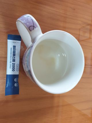 바른비타민 옵티엠에스엠2000 1박스 60포 관절 연골 복합건강기능식품 — 5점을 준 리뷰어가 2021년 6월 올린 사용 사진