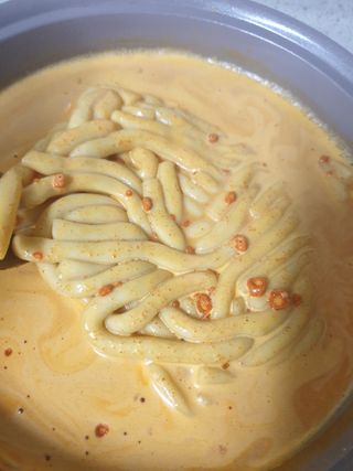 [푸딩팩토리] 로제누들떡볶이 500g / 까르보나라크림누들떡볶이 500g — 5점을 준 리뷰어가 2022년 7월 올린 사용 사진