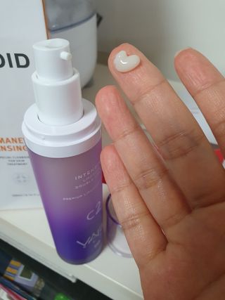 바르셀 주름개선 리프팅 영양크림 인텐시브 리포좀 더블크림-C2 50ml — 5점을 준 리뷰어가 2021년 11월 올린 사용 사진