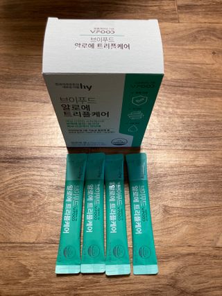 브이푸드 알로에 트리플케어 — 4.5점을 준 리뷰어가 2022년 4월 올린 사용 사진