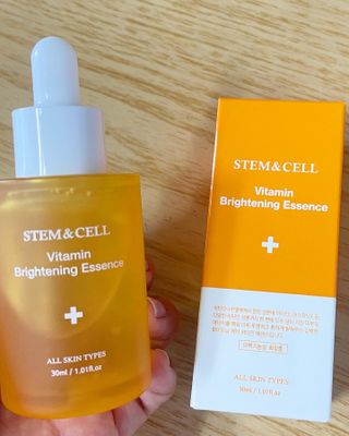 체르엠 스템앤셀 비타민 브라이트닝 에센스 30ml 1개 — 4.5점을 준 리뷰어가 2021년 9월 올린 사용 사진