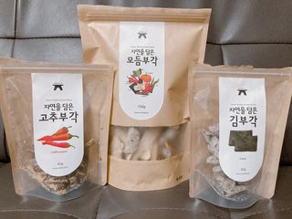 자연을담은모듬부각 — 5점을 준 리뷰어가 2022년 1월 올린 사용 사진