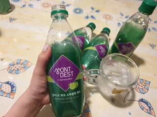 몽베스트 Montbest with Sparkling water Lime20병 — 5점을 준 리뷰어가 2022년 6월 올린 사용 사진