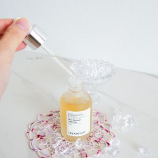로자펠로 시카 앰플 50ml EGF 재생 미백 비타민 — 5점을 준 리뷰어가 2021년 2월 올린 사용 사진