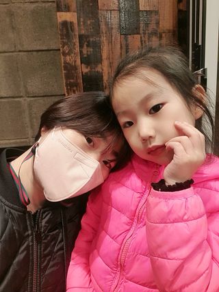 애니가드 셋업메베마스크 (대형 4컬러 + 중형 4컬러) — 5점을 준 리뷰어가 2022년 4월 올린 사용 사진