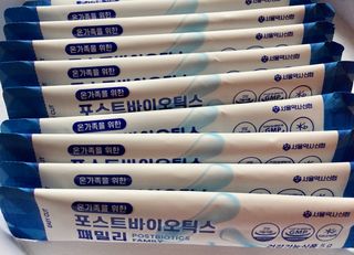 서울약사신협_포스트바이오틱스패밀리_5g x 100포 — 5점을 준 리뷰어가 2021년 3월 올린 사용 사진