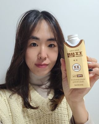 파워풀엑스 [프쌤] 더 맛있고 강력해진 고단백 음료 3종 (초코맛,딸기맛,커피맛) — 5점을 준 리뷰어가 2023년 1월 올린 사용 사진