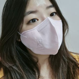 [숨그림]  덴탈마스크 짱구 우리아이 그리고 내가 쓰는 믿을수있는 케릭터 마스크  16종 — 5점을 준 리뷰어가 2021년 11월 올린 사용 사진