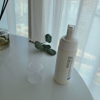 [바이로담] 저자극 약산성버블 폼 폼클렌징 150ml — 5점을 준 리뷰어가 2021년 3월 올린 사용 사진