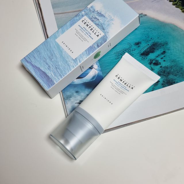 MF[스킨1004] 마다가스카르 센텔라 히알루-시카 워터핏 선세럼 50ml 리뷰 사진