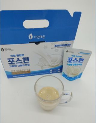 자연에온 마시는 프로틴 고함량 균형단백질 음료 포스틴 125ml 10개입 1BOX — 5점을 준 리뷰어가 2021년 4월 올린 사용 사진