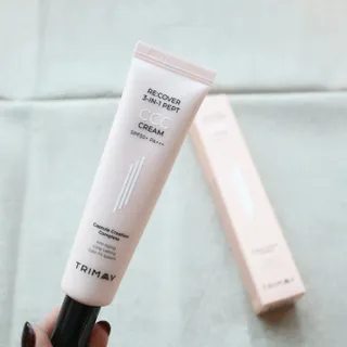 트리마이 3가지 기능을 동시에 느낄 수 있는 Color Control Change, 리커버리 3인1 펩트 CCC 크림 — 5점을 준 리뷰어가 2022년 11월 올린 사용 사진
