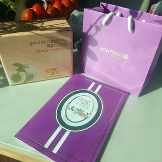 몽베스트 위드더 블랜딩 하우스 _복숭아 그린티 — 5점을 준 리뷰어가 2022년 12월 올린 사용 사진