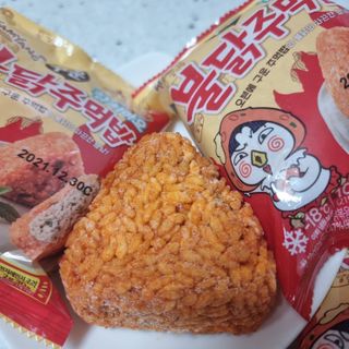 삼양냉동 [삼양] 불닭참치마요구운주먹밥+불닭볶음김치구운주먹밥 2세트구성 — 4점을 준 리뷰어가 2021년 2월 올린 사용 사진