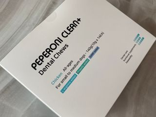 페페로니 클린플러스 덴탈치킨껌 10g x 14p — 5점을 준 리뷰어가 2021년 7월 올린 사용 사진