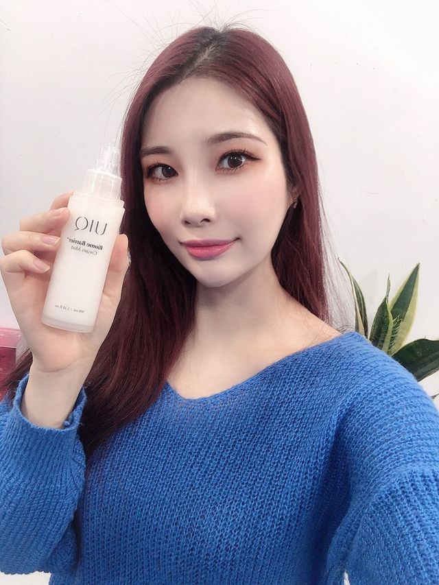유이크 바이옴 베리어 크림 미스트 리뷰 사진